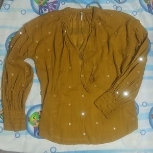 NWT Free People Boho Hippie Blouse